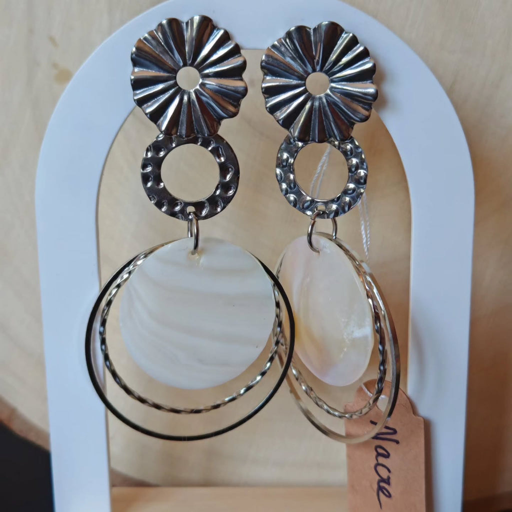 Maxi anneaux et disques de nacre