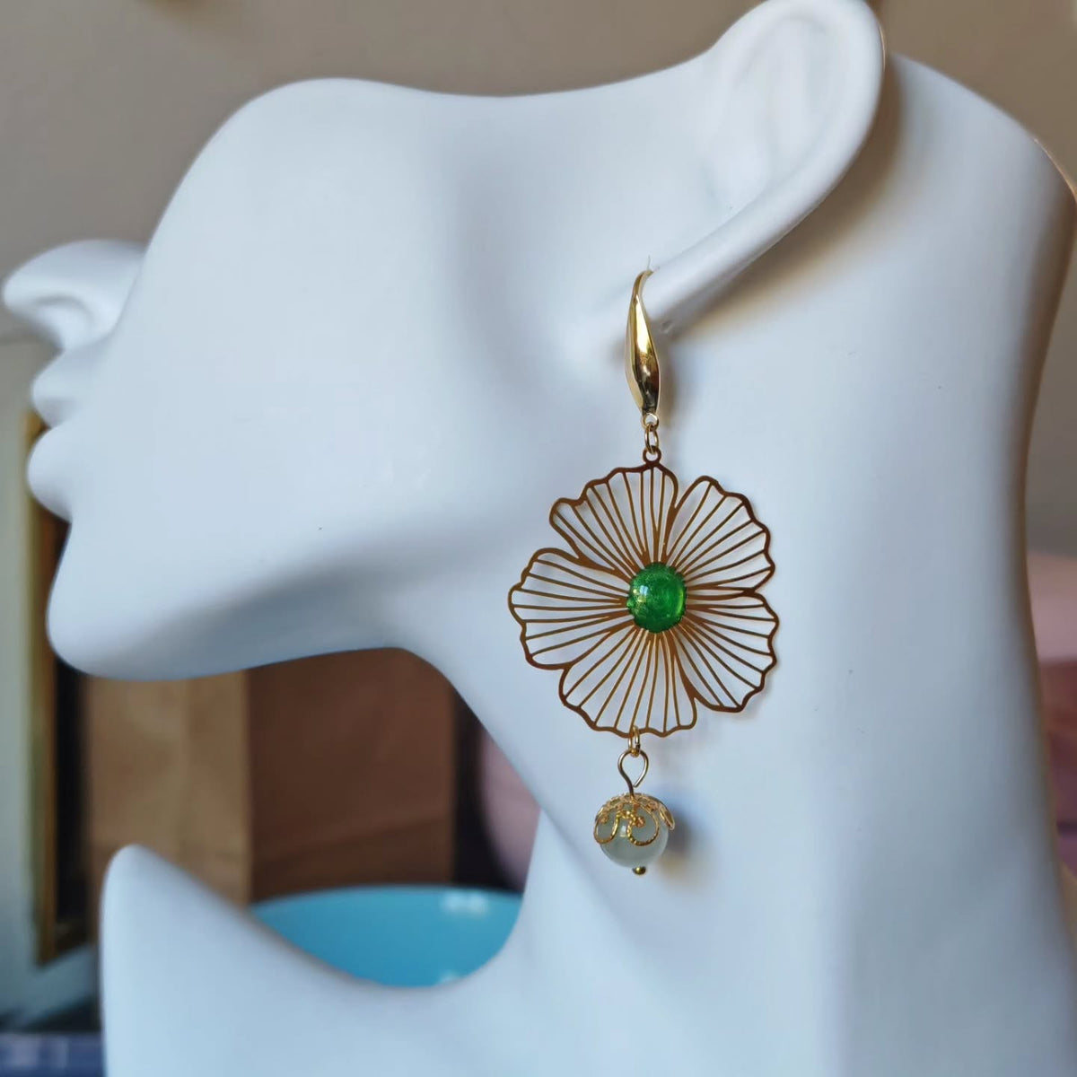 Coquelicot ajouré — Jade tiashan