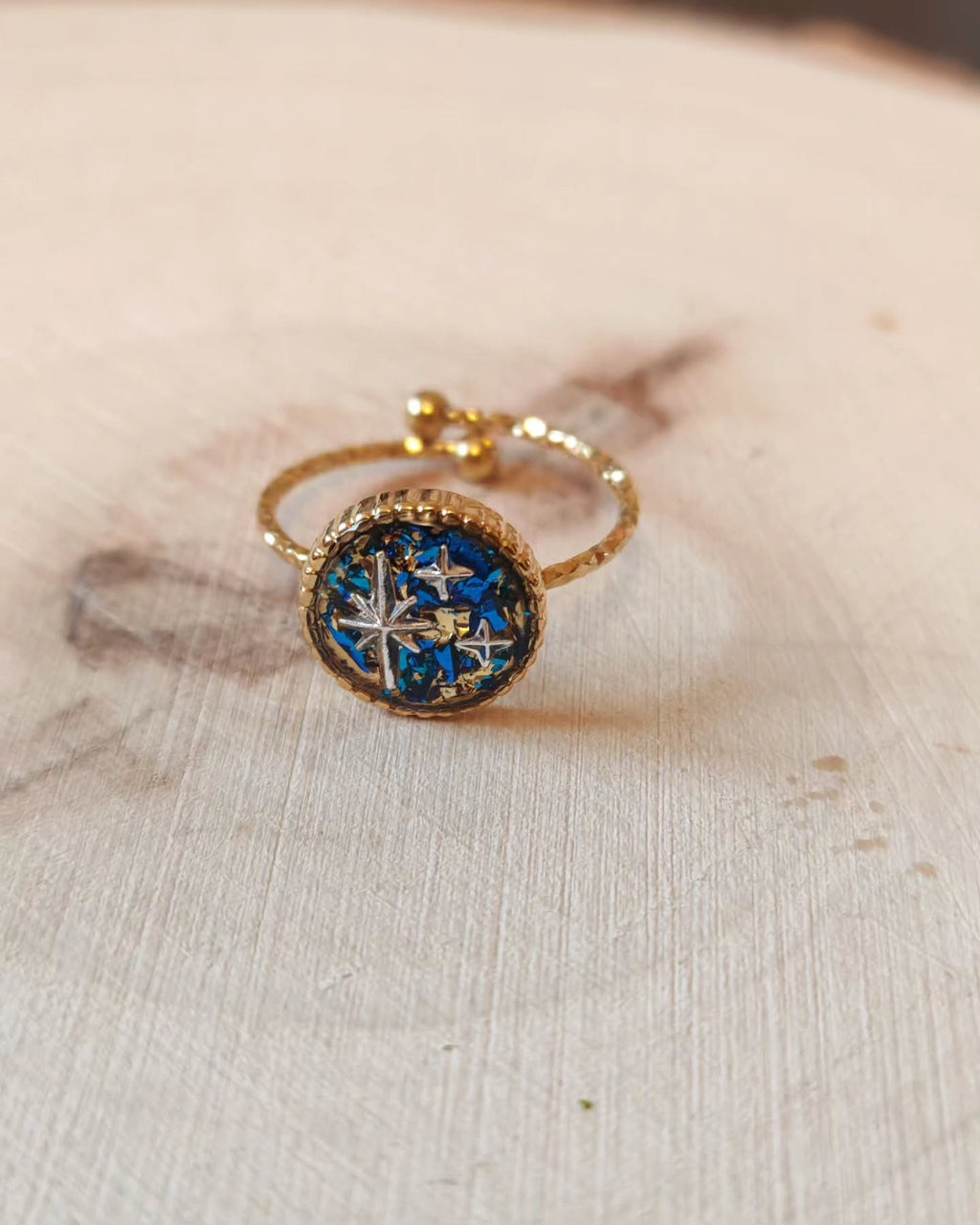 Bague ciel étoilé