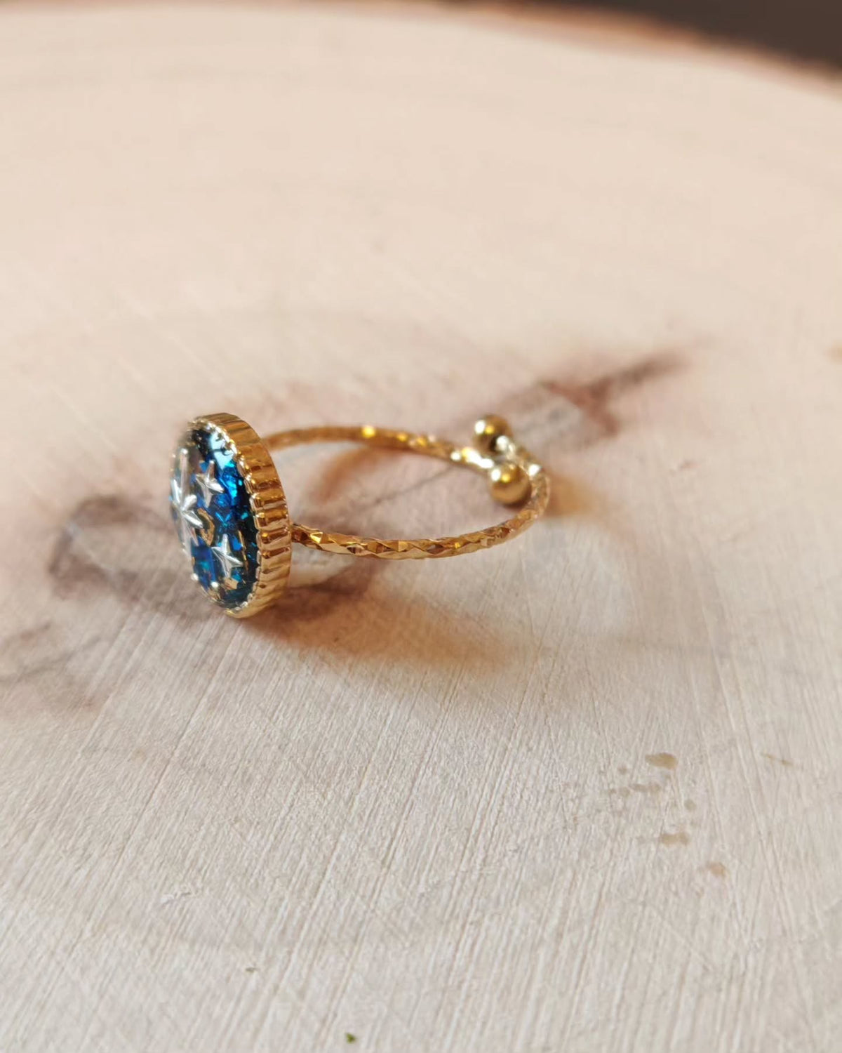 Bague ciel étoilé